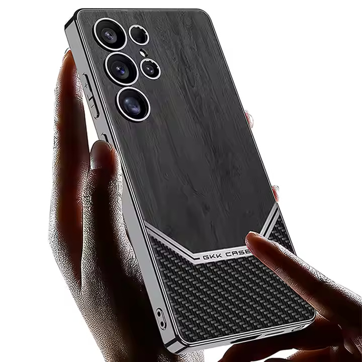 قاب گوشی برند GKK مدل LEATHER WOOD GRAIN - تصویر 6