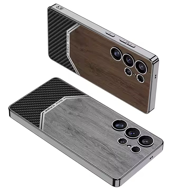 قاب گوشی برند GKK مدل LEATHER WOOD GRAIN - تصویر 7